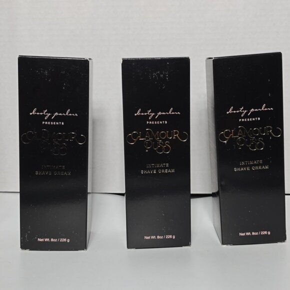 ONE BOX - NIB Glamour Puss Intimate Shave Cream - Black Pump Bottle - 8 OZ - Picture 9 of 13